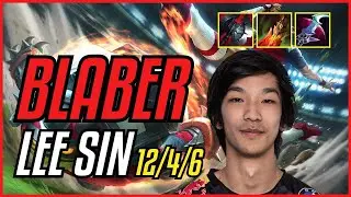 BLABER - LEE SIN vs LILLIA JUNGLE - EUW DIAMOND - PATCH 11.9