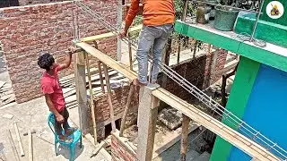 Lintel Centering work in construction Tamil