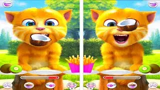 Talking Ginger Eating  | Talking Ginger
