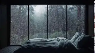 Cabin in the Rain | Calm Night Ambience for Sleep