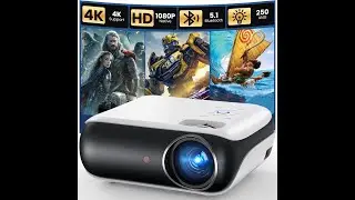 HAPPRUN Native 1080P Mini Projector Review | Portable Home Theater