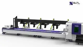 Pipe/Tube Automation Fiber Laser Cutting Machine - SLTL Group&reg;