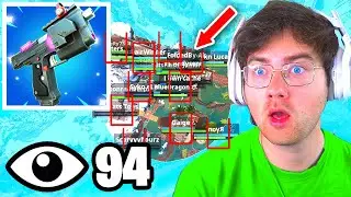 I Hosted An Aimbot Pistol Only Tournament In Chapter 5 Fortnite (Unbelievable)