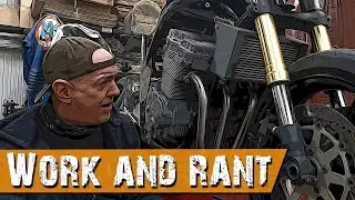 Working & Ranting ?@%^&pound; - Suzuki Bandit Cafe Racer - GIXIT Project Part 65