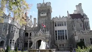 Zamek 🏰 Casa Loma 👉 Toronto 🔭🗺🌎
