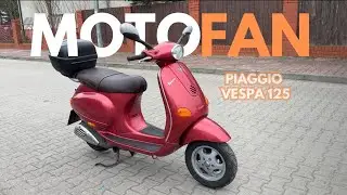 Piaggio VESPA 125 MOTOFAN MOTOCYKLE ŚCINAWA