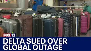 Passengers sue Delta over global outage | FOX 13 Seattle