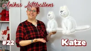 Luftballon-Katze modellieren | Tutorial – Süß & einfach Schritt für Schritt 🐱🤍🎈