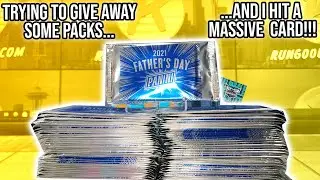 WHAT JUST HAPPENED?!!!? 🤯 |  2021 Panini Father's Day Packs.... GIVEAWAY!!