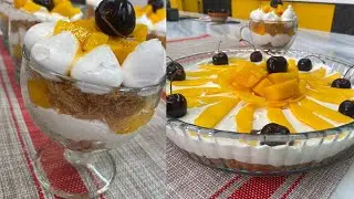 طريقة عمل كنافة بالمانجو | العزومة مع الشيف فاطمة أبو حاتي