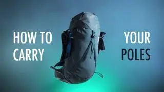 How To Carry Poles With Your OUT Backpack? | Salomon Outdoor