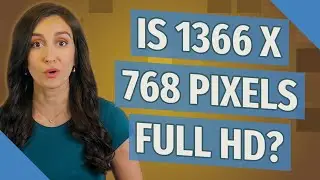 Is 1366 x 768 pixels full HD?