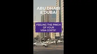 Are you feeling the pinch of your visa costs? Abu Dhabi, Dubai #shorts