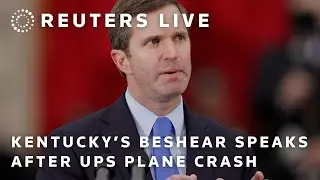 LIVE: Kentucky Governor Beshear speaks after deadly UPS plane crash