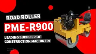 PME R900 Mini Ride On Vibratory Drum Vibro Road Roller Machine