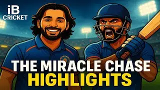🏏An Impossible Chase? Pant & Jadeja&rsquo;s MIRACLE Partnership in VR Cricket!(Round4-iBC PRO 360-250 #55)