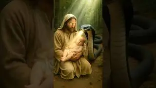 When Jesus Protects, Even the Serpent Has No Power #shorts #jesuschrist #jesusmiracle