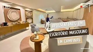 Apresentando a Decoração do Novo Escritório de Engenharia em Campinas