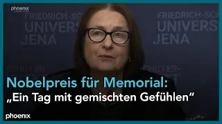 Friedensnobelpreis: Reaktionen von MEMORIAL und der belrussischen Oppositionsführerin