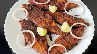 Tasty Halwa Fish Fry | Konkani Style Halwa Fry Recipe  Perfect Fish Starter स्वादिष्ट हलवा फिश फ्राई