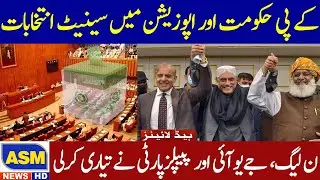 PML-N, JUI-F and PPP Prepare to Contest Senate Elections | ASM News HD