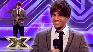 Maths teacher John Adams melts hearts with DAMIEN RICE cover! | The X Factor Auditions