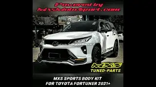 v2035 Sports Body Kit Upgrade For Toyota Fortuner Legender 2021+ by MxsMotosport