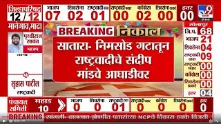 Satara ZP Election Result 2026 | साताऱ्यात निमसोड गटातून भाजपचे नंदकुमार मोरे पिछाडीवर