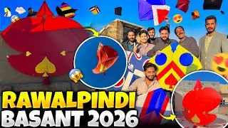 Rawalpindi Basant 2026 🔥 25 Githi Patang in Air 😱 Police agai 😭 Record break Basant 🥵 Basant 2026 🪁