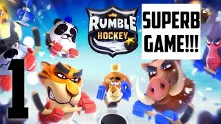 Rumble Hockey - Walkthrough Gameplay | Latest Android Game |  ( iOS,Android) - Part 1.