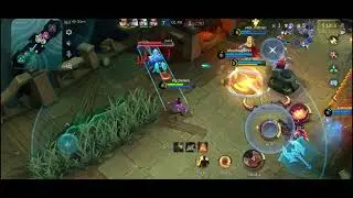 MLBB Brawl mode gameplay. Hanabi