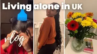 New job||Youtube monetization|| Grocery haul|braiding myself |flowers😍