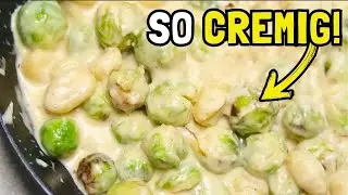 Dieses Rosenkohl Rezept ist so lecker, dass ich den jeden Tag mache!  Rosenkohl Gnocchi Pfanne