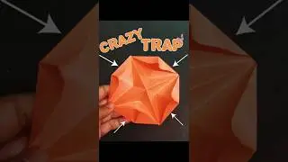 Tricky Paper Trap EXPOSED! shortsdiy origami finger trap# diy