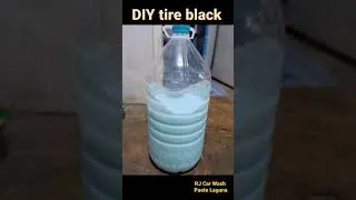Do it yourself water base tire black.