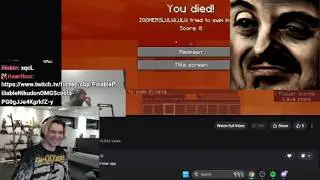Forsen reacts to Forsen is back to MC Speed-Runs and its not going well... - xQc