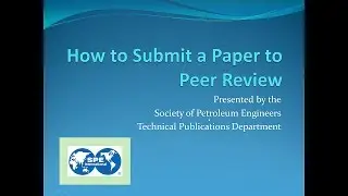 How To Submit a Paper to Peer Review