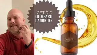 How to get rid of beard dandruff.￼