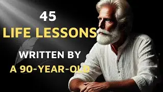 45 Life Lessons Written By A 90YearOld | TENWisdomStories