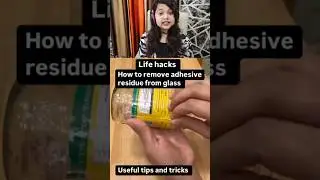 how to remove old stickers from things ✅ #lifehacks