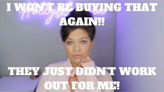 PRODUCTS I WONT REPURCHASE!  NOT WORTH MY MONEY! (in my opinion). #beauty #openbeautygiveaway
