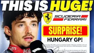 Leclerc FURIOUS At Ferrari as Near DISQUALIFICATION At Hungarian GP got LEAKED!