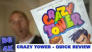 Crazy Tower - Boardgames 4K Quick Review