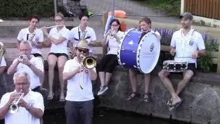 Cold Water Challenge 2014 Stadtmusik Zell im Wiesental