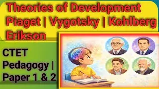Piaget Theory Explained | Cognitive Development | CTET Pedagogy Paper 1 & 2