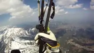 Paralotnia nad Tatrami - Maj 2012 - Paragliding Tatras May 2012 60 FPS