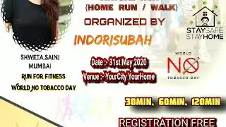 Lockdown Marathon 4.0 (Virtual Run/walk )Sun May 31 2020 at 05:00 am