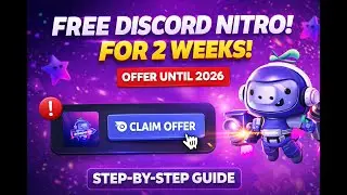 FREE Discord Nitro for 2 Weeks (Official Offer)