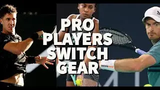 Pro Players Switch Brands pt 2 - Coco Gauff, Murray's racquet, Kokkinakis, etc
