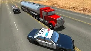 Extreme Police Chases Crashes&Fails #7 - BeamNG DRIVE